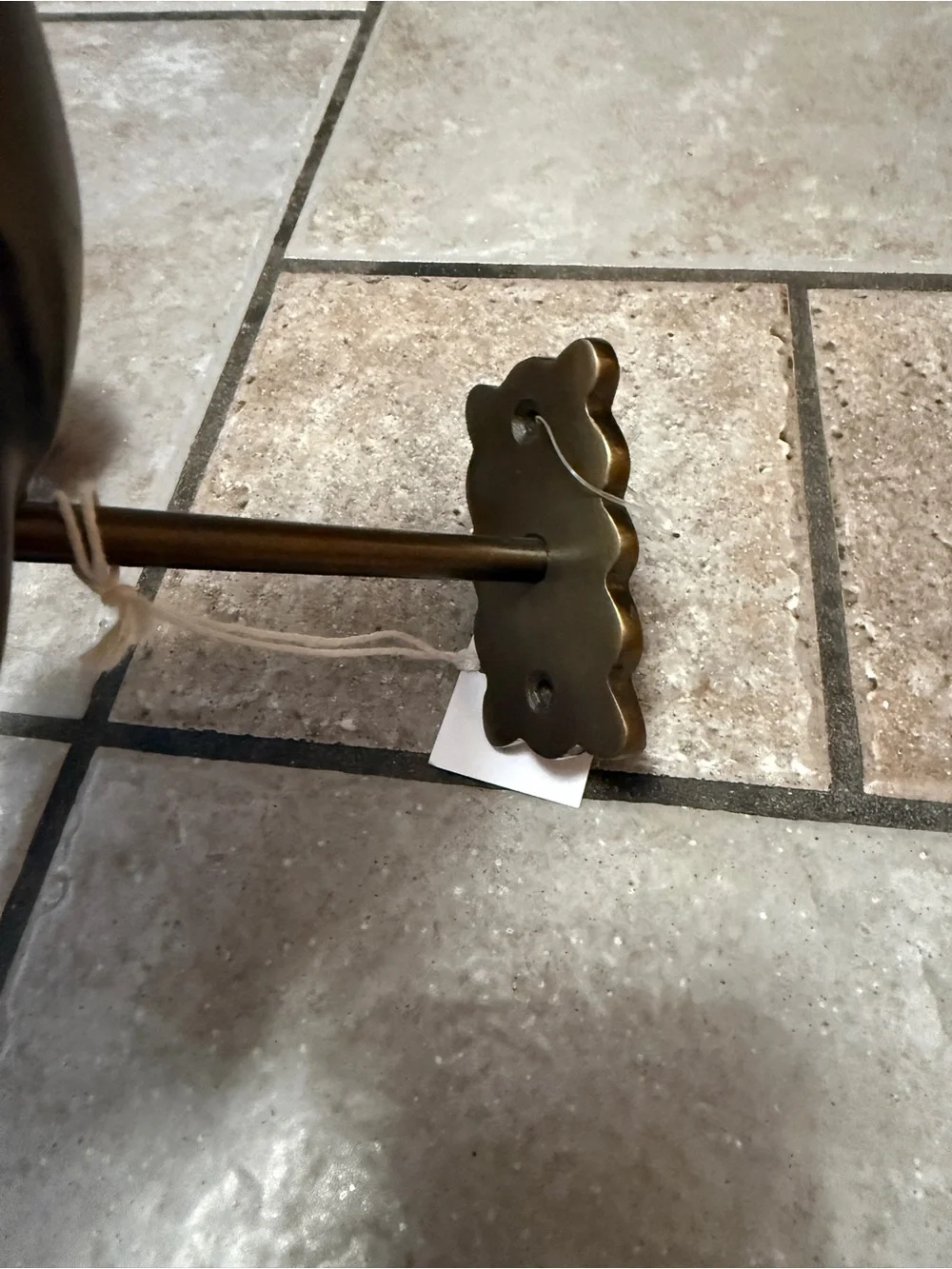 Anthropologie Brass Elephant Curtain Tie Backs - Set of 2